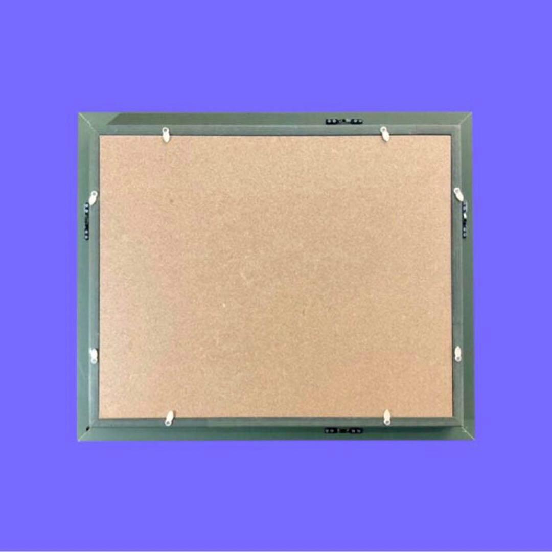 風景画 油彩画 木々と道