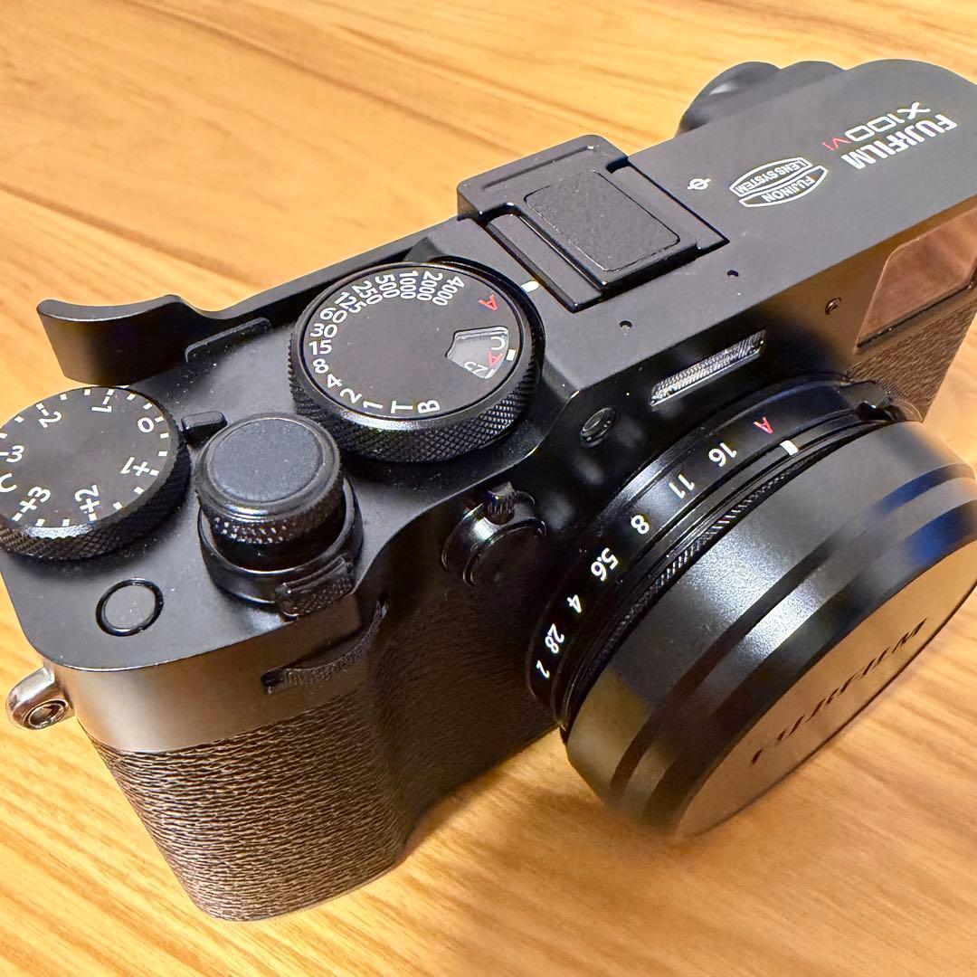 美品 FUJIFILM X100ⅵ コンデジ ブラック おまけ多数 - メルカリ