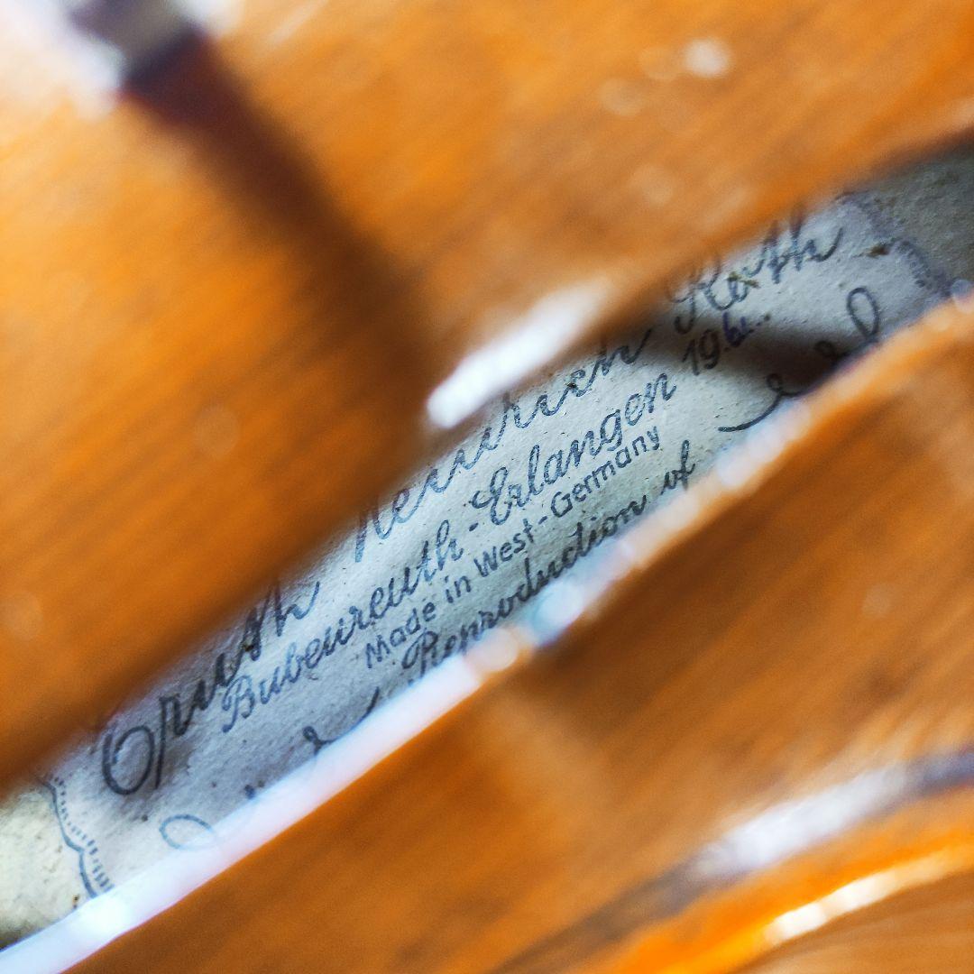 【極良反響】ERNST HEINRICH ROTH 4/4 バイオリン 1961