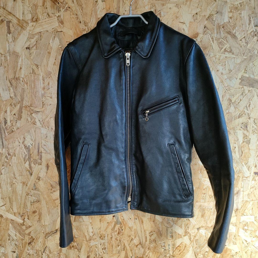 vanson　バンソン　レザーシングルライダースジャケット VANSON（バンソン） MODEL B SINGLE RIDERS JACKET シングル