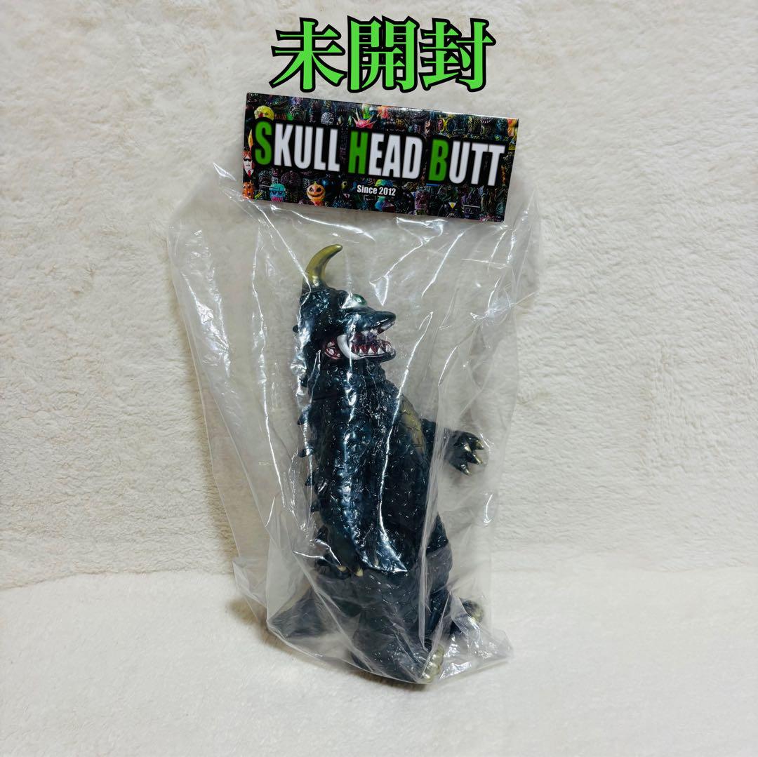 【未開封】マーミット ソフビ スカルヘッドバッド ニセザゴラ 黒成型 未開封】マーミット ソフビ スカルヘッドバッド ニセザゴラ 黒成型 未