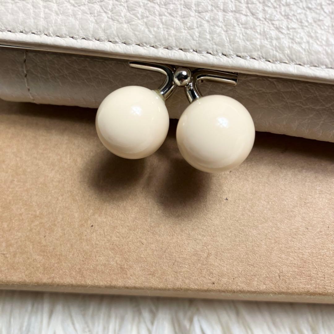 未使用✨ ジルスチュアート ルナティ がま口 トリフォールド