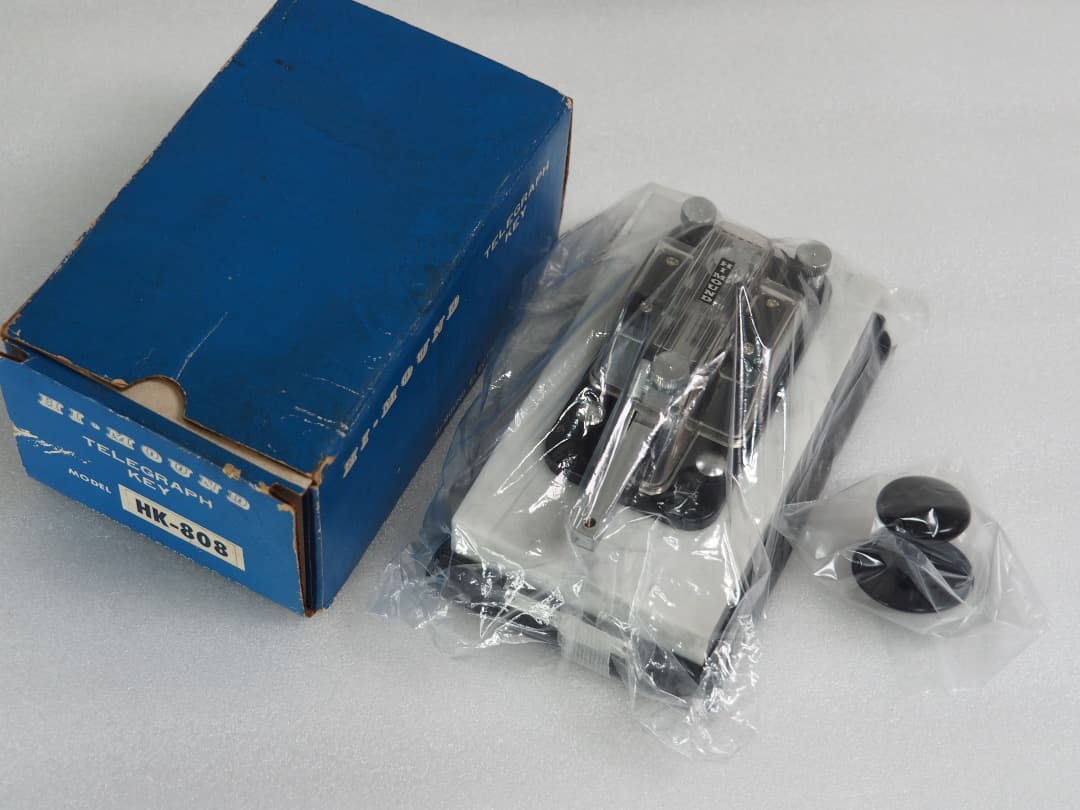HI-MOUND ハイモンド HK-808 電けん （電信キー）箱付き