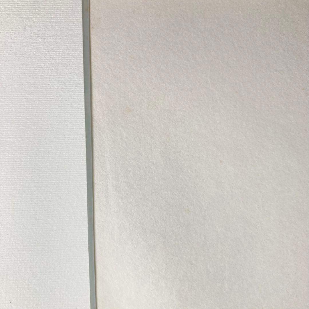 【真作保証】平野遼「母子」水彩画 直筆サイン 絵画