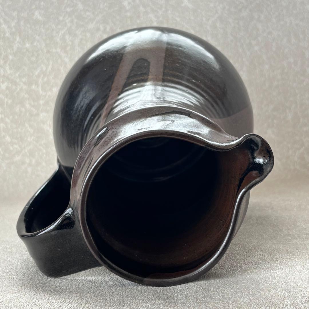 【流釉注瓶 市野茂良】注瓶 花入れ 花器 ピッチャー