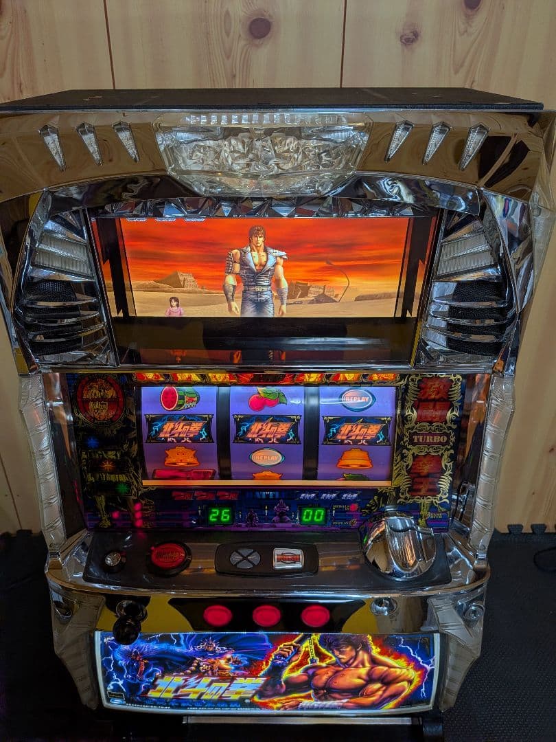 ⚡️スロ実機 北斗の拳世紀末救世主伝説 たのメル便発送 キャパシタ電池