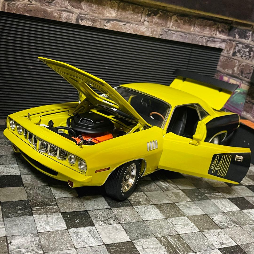 国内未入荷 1/18 HIGHWAY61 プリムス クーダ 440-6 1971