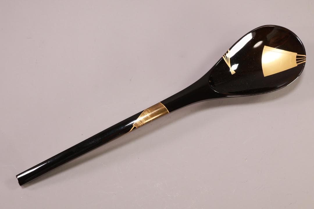 輪島塗 扇面金蒔絵 お櫃 はんがい 受け盆 お櫃台 会席 茶懐石 ② BJ081