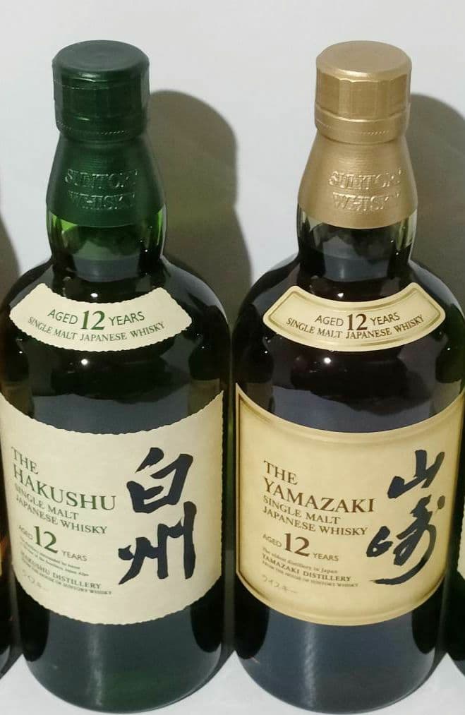 山崎12年•山崎•響•白州•竹鶴•余市•宮城峡など ジャパニーズウヰスキー