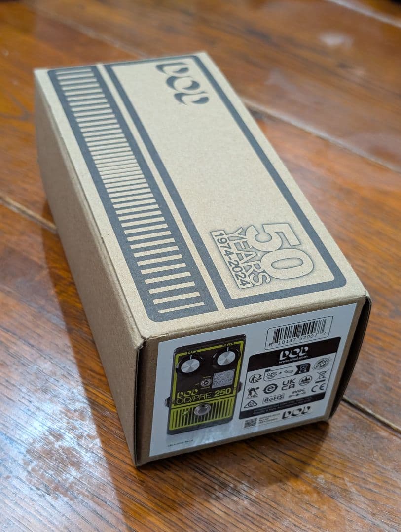 ギター DOD Overdrive Preamp 250 50th