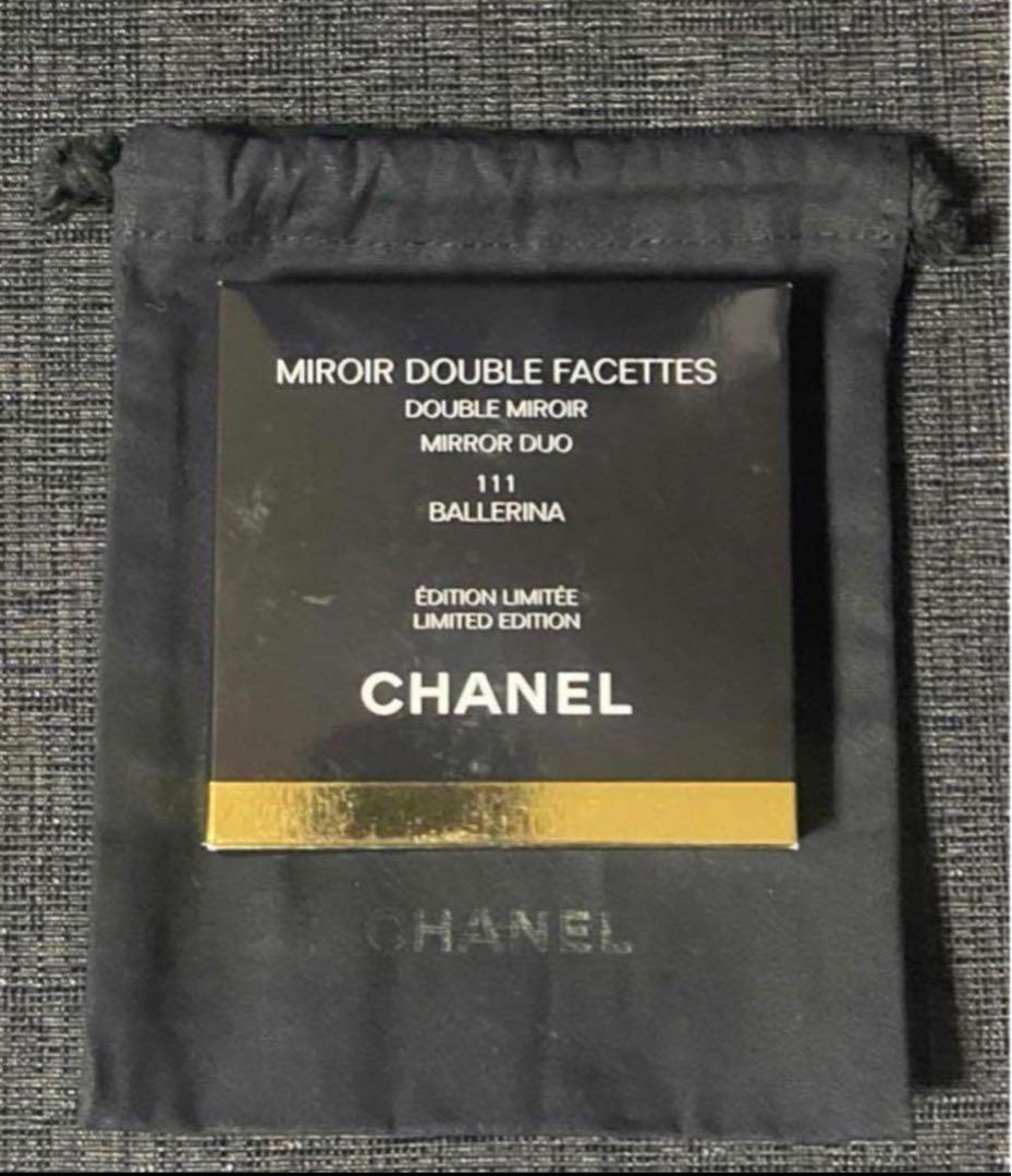 新品 CHANEL シャネル ミラー ドゥーブル ファセット　バレリーナ 111