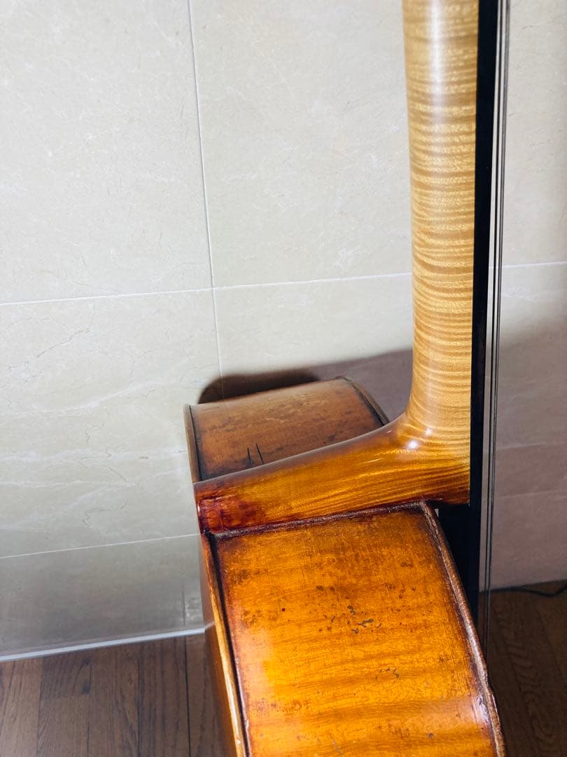 【ドイツオールドチェロ】フレッチナー　ガルネリコピー　弓2本　ハードケース