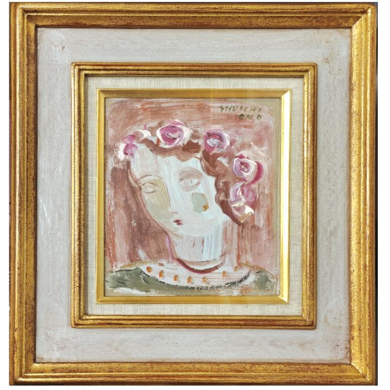 関拓司「リュードセーヌ」油彩画4号