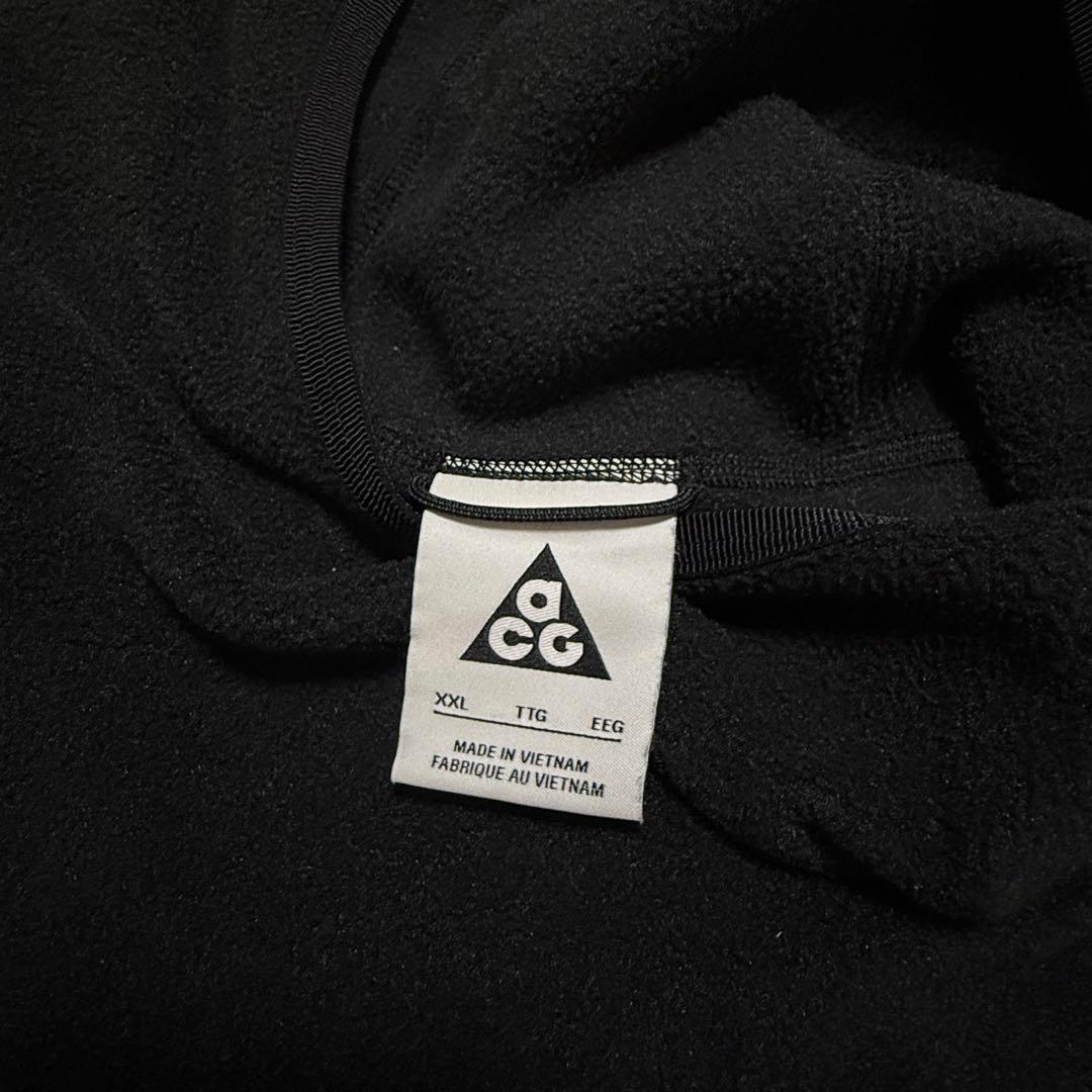 NIKE ACG フリース パーカー ブラック Polartec