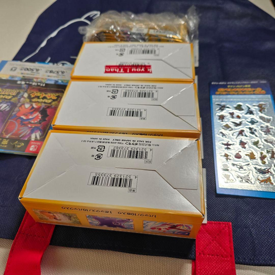 シュリンクなし 4BOX分 封入率一致 Vスターユニバース Vユニ ポケモン