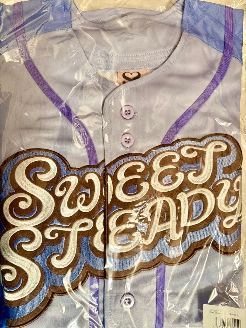 sweet steady すいすて 推しアピ ユニフォーム 紫 塩川莉世 すいすての