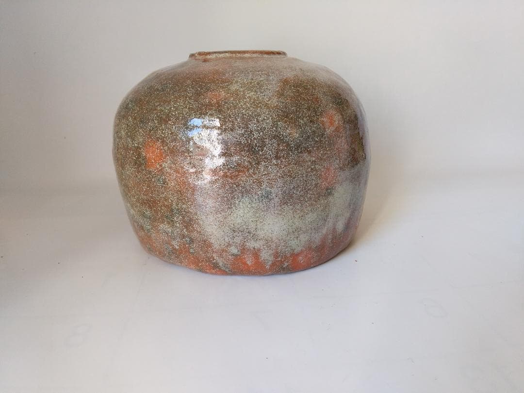 赤茶碗 具栄 作 妙見山 黒川 澤田博之 焼成 共箱 茶碗 茶道具 抹茶