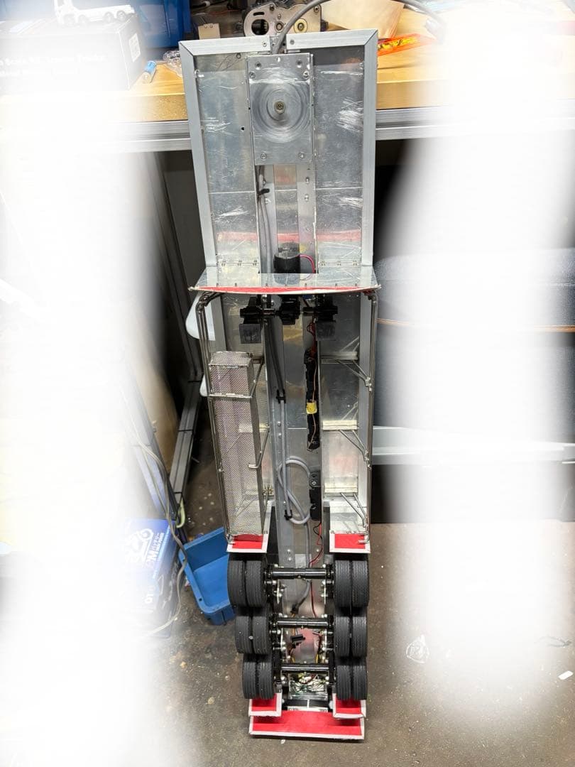 タミヤ　トレーラー　3軸　平台車