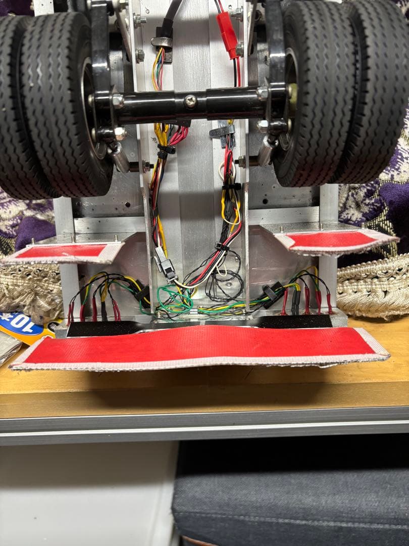 タミヤ　トレーラー　3軸　平台車