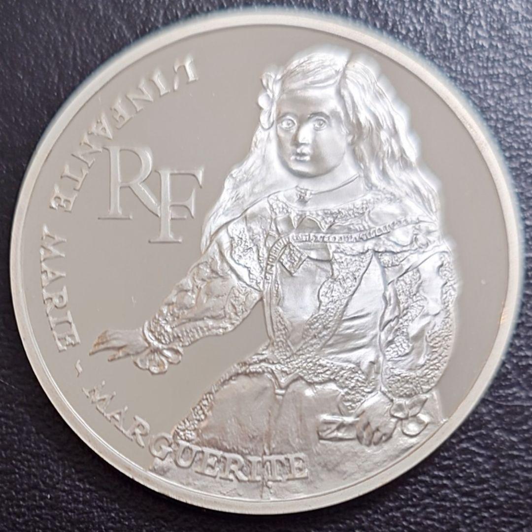 1993年 フランス銀貨100フラン ルーブル美術館200周年記念銀貨SV900