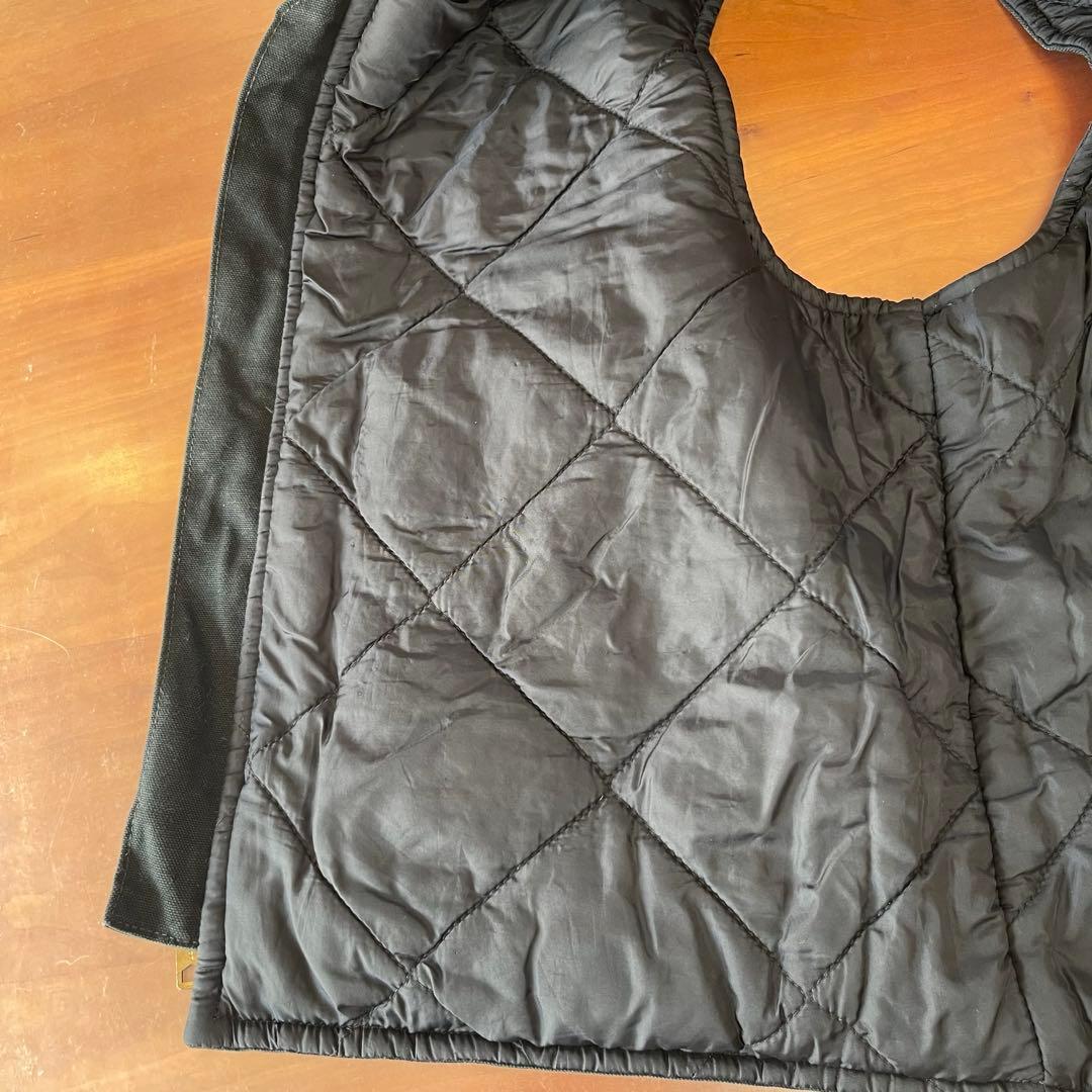 carhartt vtg ダックベスト V01 BLK★Lサイズ★ブラック