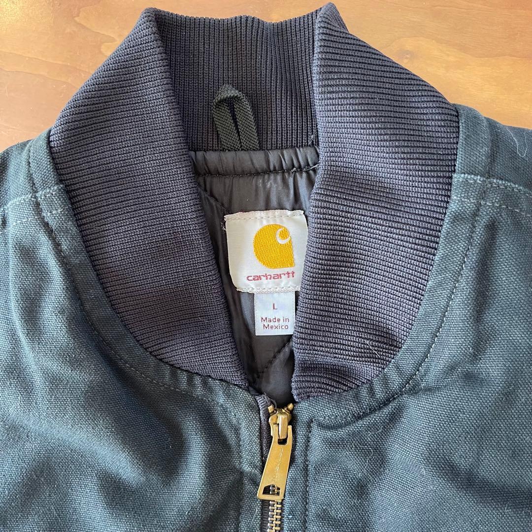 carhartt vtg ダックベスト V01 BLK★Lサイズ★ブラック