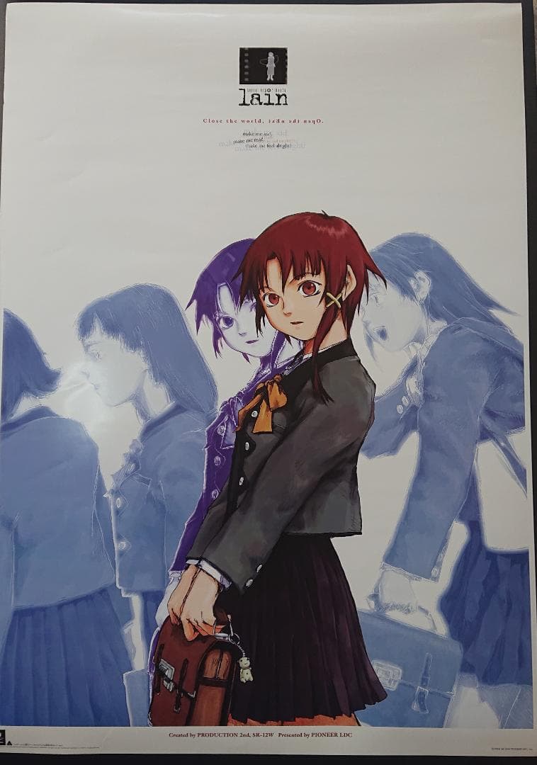 serial experiments lain ポスター - メルカリ