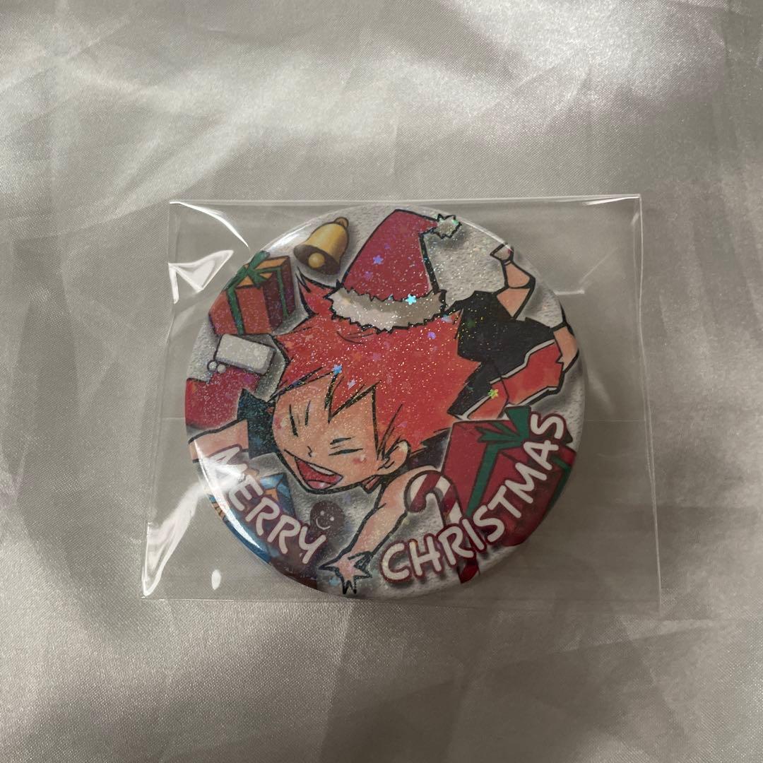 ハイキュー！！クリスマスオーナメント風缶バッジ2019 日向