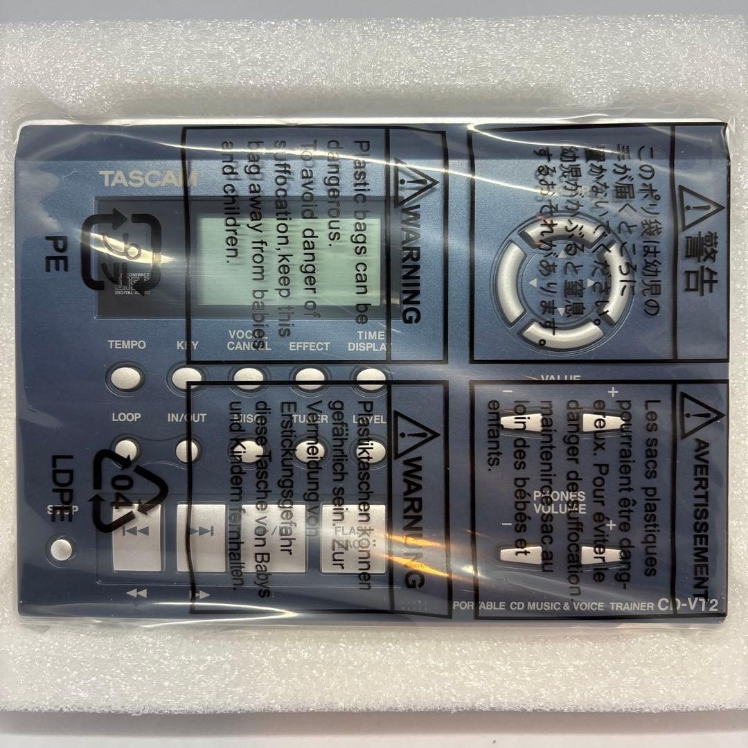 未使用 TASCOM タスカム CD-VT2 ポータブル CD ギタートレーナー
