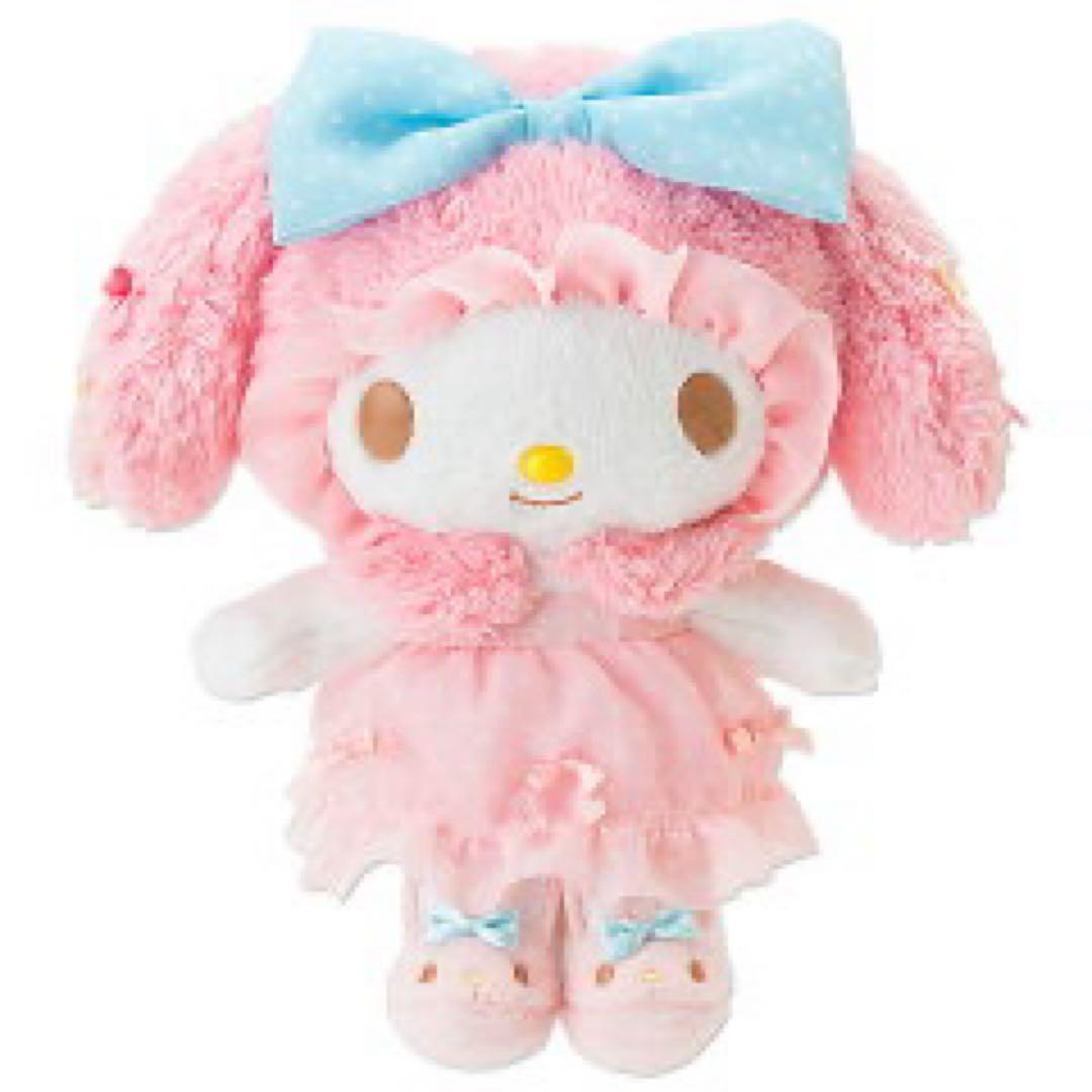 マイメロディ ぬいぐるみ リボンドリーム ピピ マスコット おめかし ロリータ