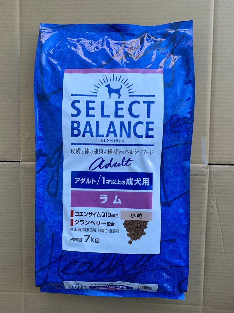 セレクトバランス アダルト 成犬用 ラム 小粒 7kg - メルカリ