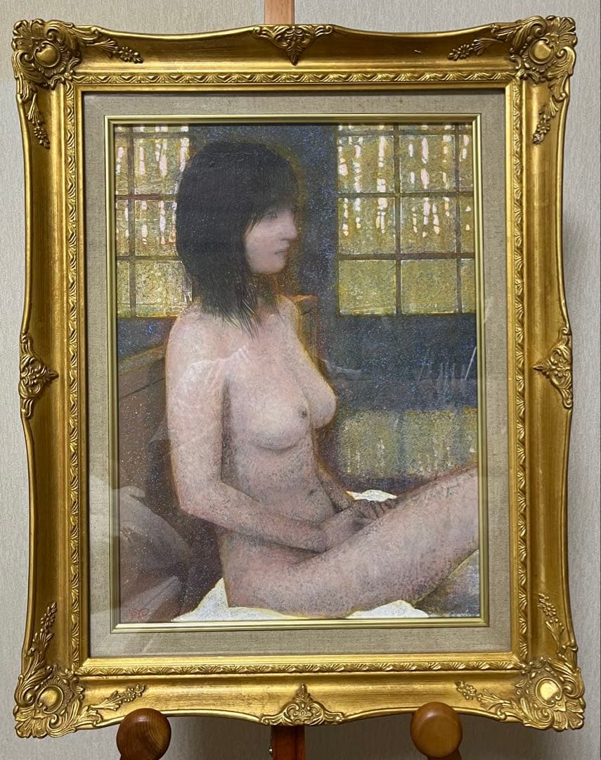 ♦桶田洋明　油彩画　「記憶」　P8号 ♢桶田洋明 油彩画 「記憶」 P8号