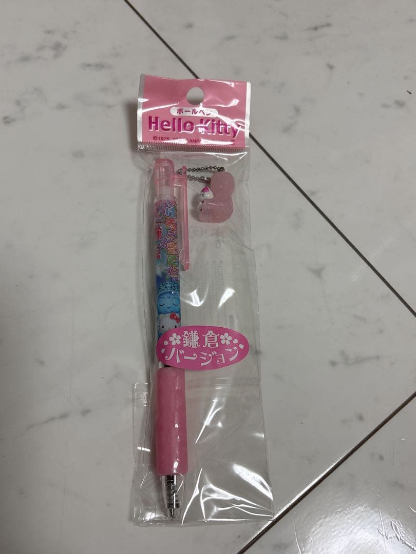 ご当地キティボールペン 鎌倉大仏 ピンク レア - メルカリ