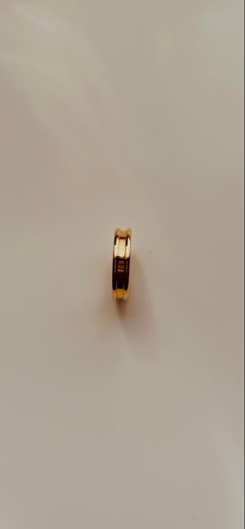 正規品 BVLGARI ビーゼロワン リング 18K PG EU48 約8〜9号