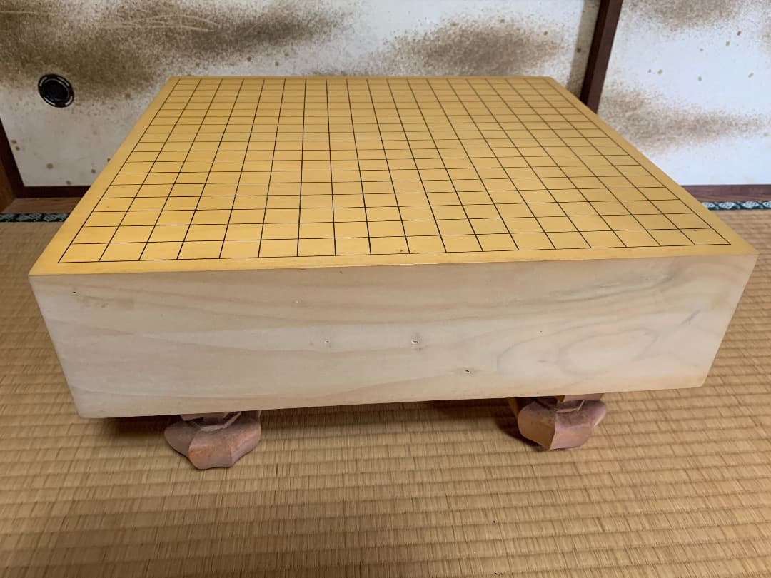 国産】イチョウ5寸碁盤