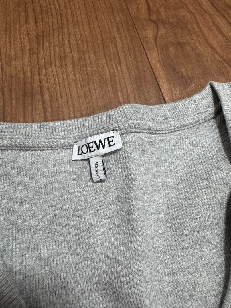 LOEWEロエベ タンクトップ グレー
