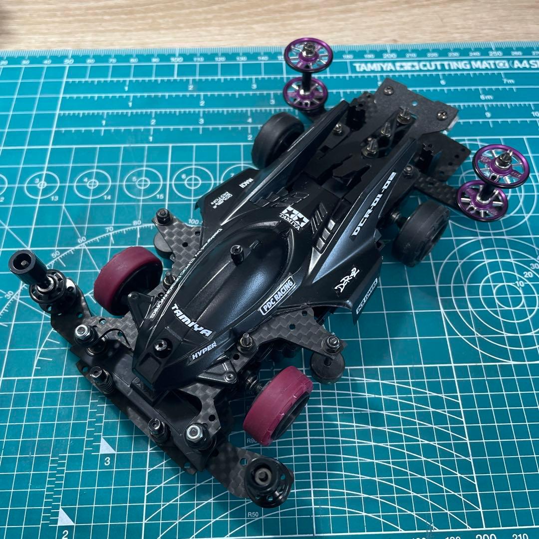 ミニ四駆 完成品 MSフレキ アバンテ mkⅢ アズール ミニ四駆完成品 MS