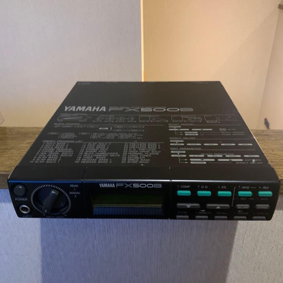 YAMAHA FX500BマルチエフェクターとMFC06ペダル
