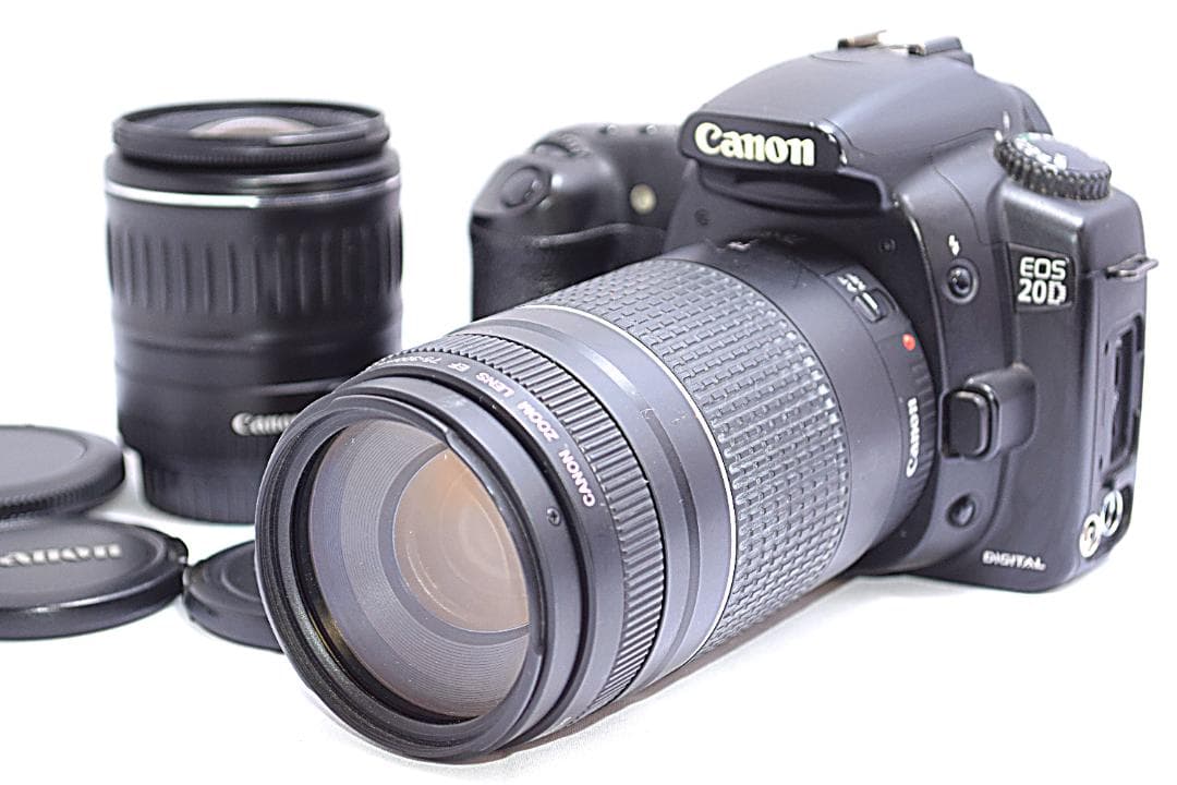 ☆スマホに送れる一眼レフ☆本格機!!☆ キャノン EOS 20D♫ Canon