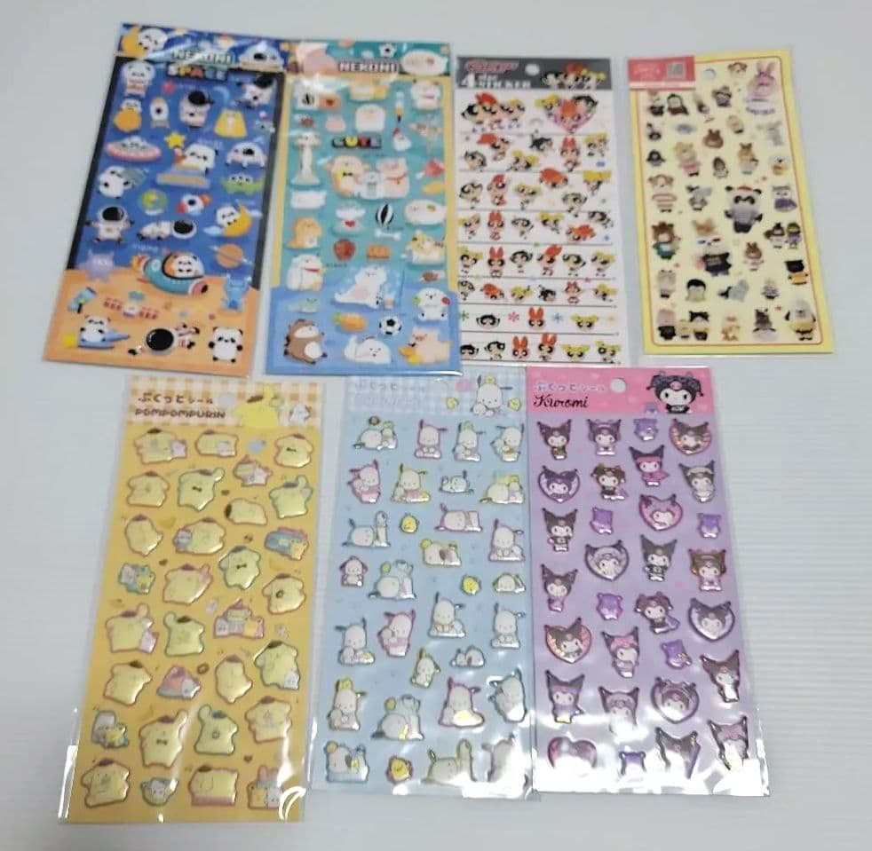 全て国内正規品　シール大量まとめ売り　うるちゅるポップシール　ボンドロセット