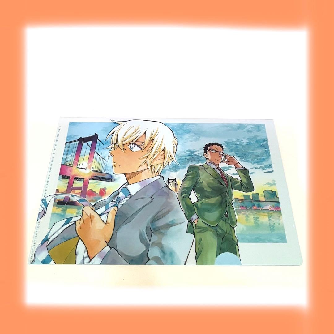 希少】名探偵コナン ゼロの日常 全サ クリアファイル 安室透＆風見裕也