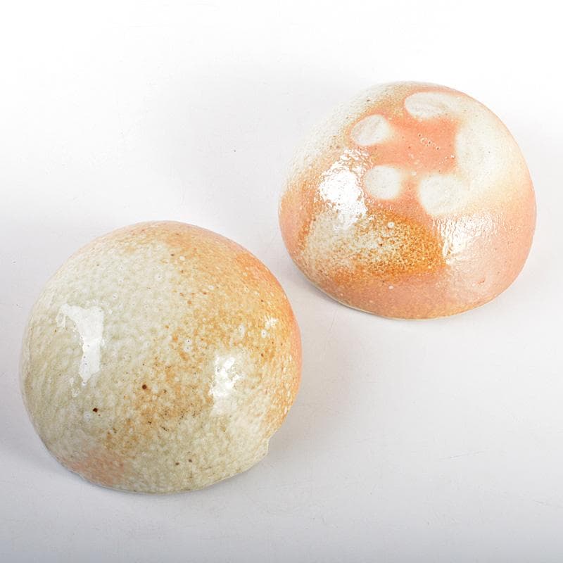 伊賀焼 小島憲二造 丸陶筥 陶箱 共箱 V R6133Cの通販はau PAY