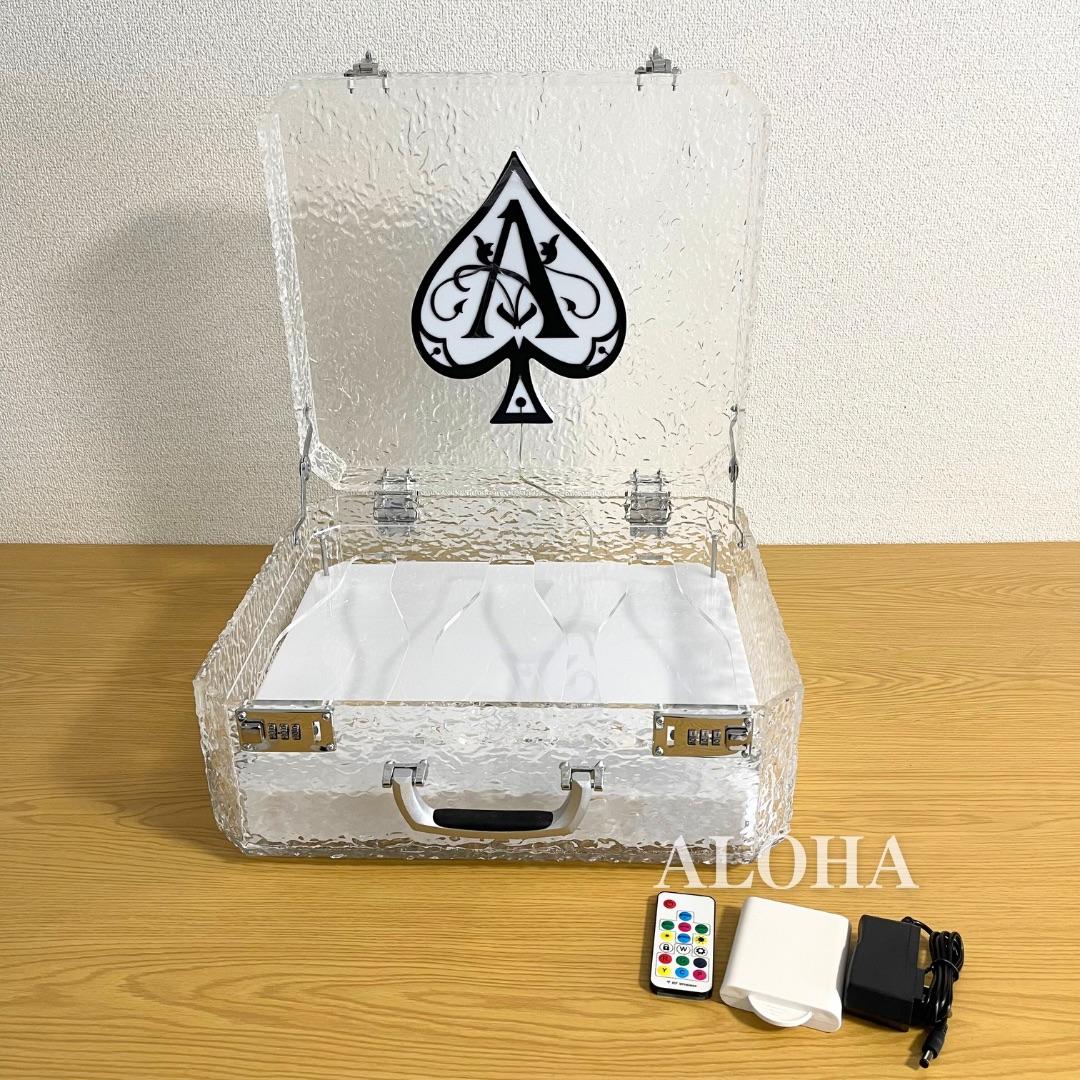 アルマンド LED アタッシュケース ディスプレイ シャンパンボトル
