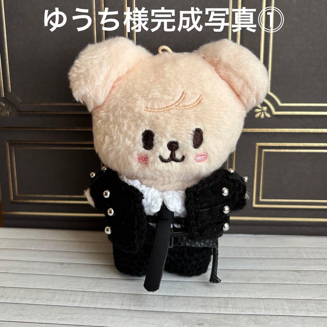 ゆうち様完成写真⓵ skzoo10cm ぬいぐるみ用 衣装 - メルカリ