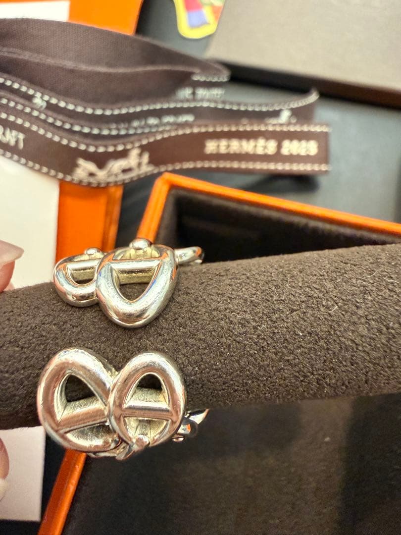 【美品】HERMES シェーヌダンクル アンシェネリングGM サイズ55