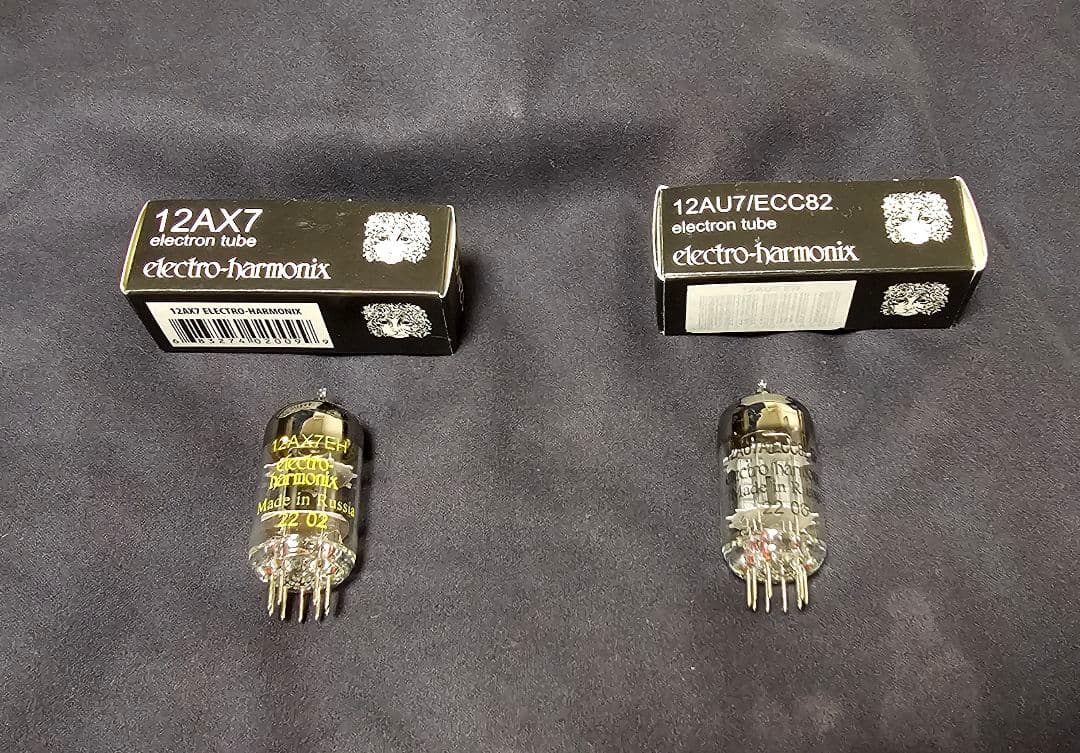 真空管ブースター　＋　真空管2個セット