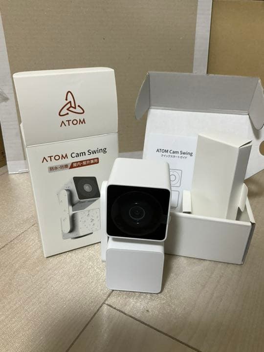 2台セット ネットワークカメラATOM Cam Swing atom cam swing 2台