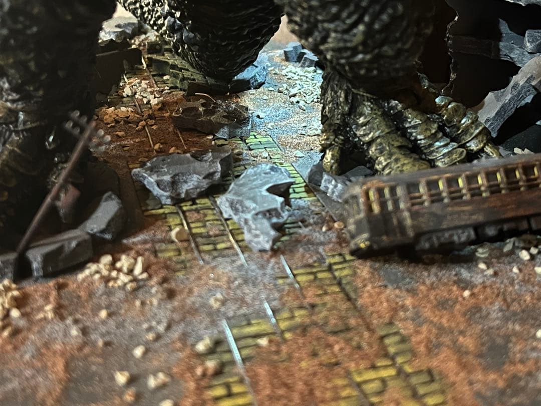 ゴジラ-1.0 銀座襲撃ジオラマ《改良版》 一番くじA賞対応 - メルカリ