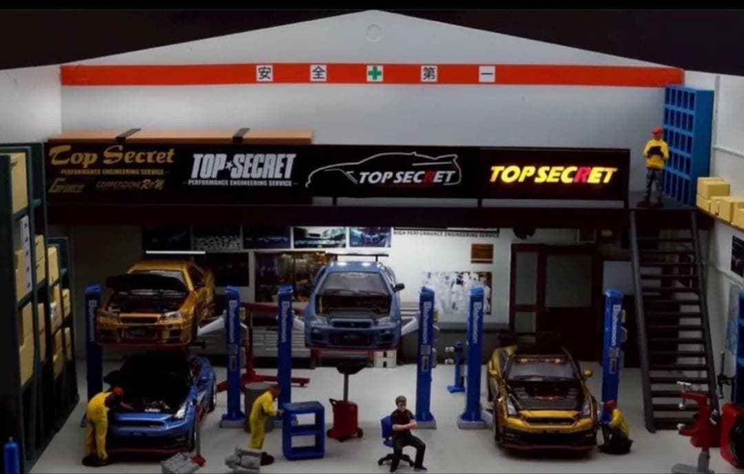 東京オートサロン2026 TOPSECRET DIORAMA ジオラマセット - メルカリ