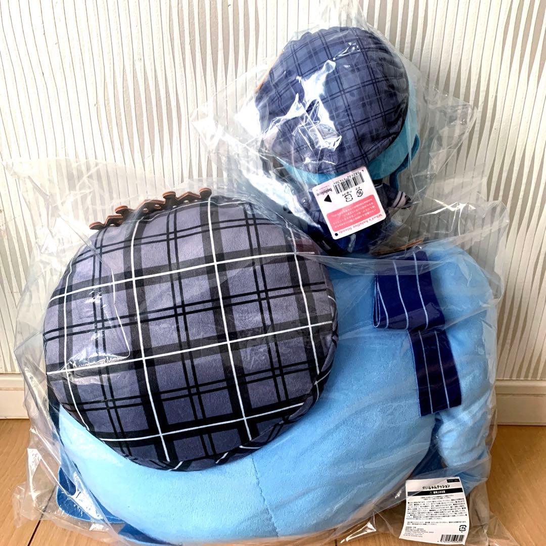 星街すいせい　誕生日＆活動５周年記念　クッションとぬいぐるみ　ホロライブ